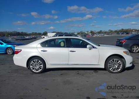 2009 Lexus Ls 460 L from USA, damaged, VIN JTHDL46F095000915